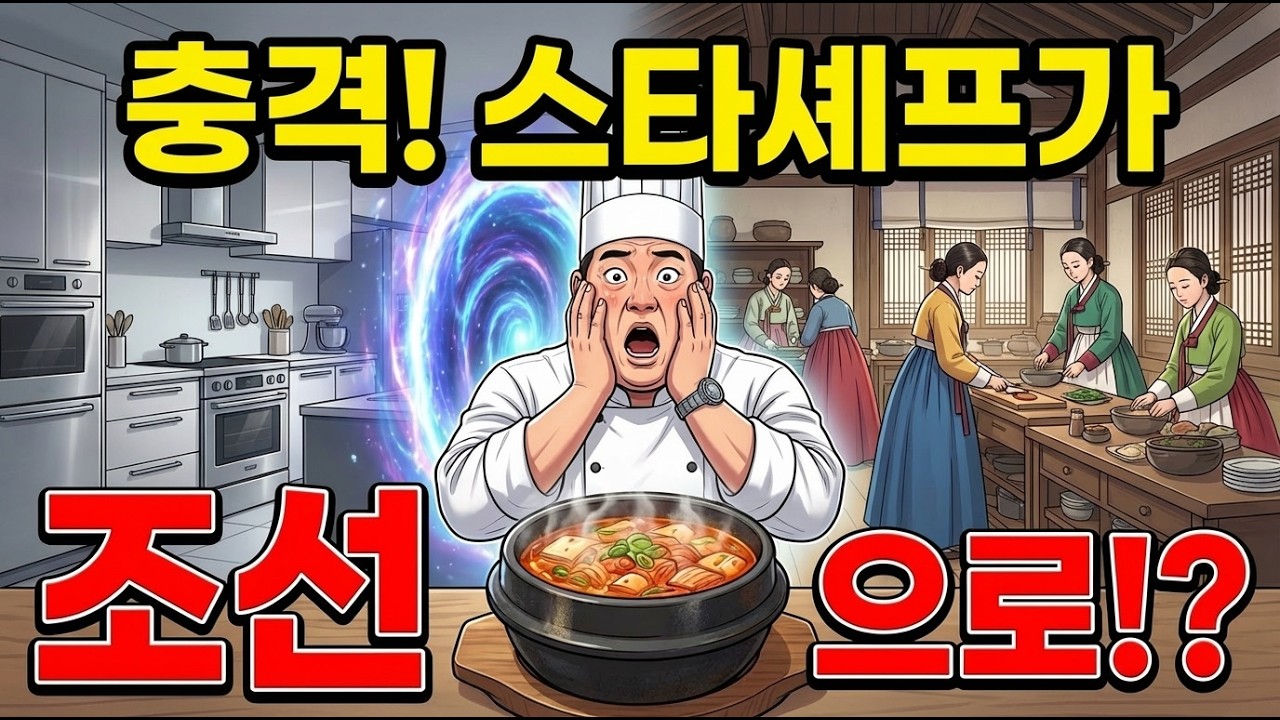스타쉐프가 조선시대 수라간 숙수가 되다니