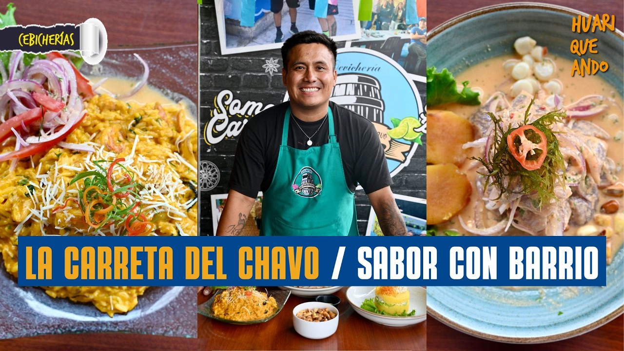 Empezó vendiendo CEBICHE en una carreta y hoy tiene su propio restaurante en SJL