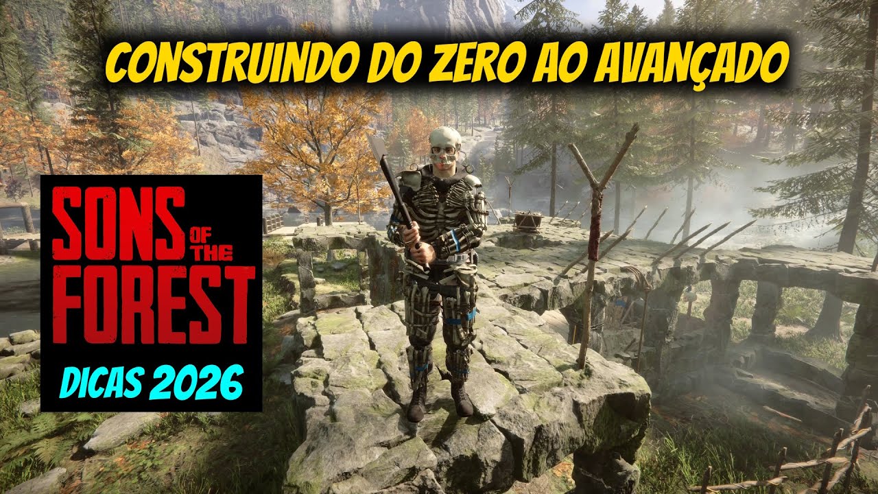 Sons of the forest - Construindo uma casa/base do zero ao avançado