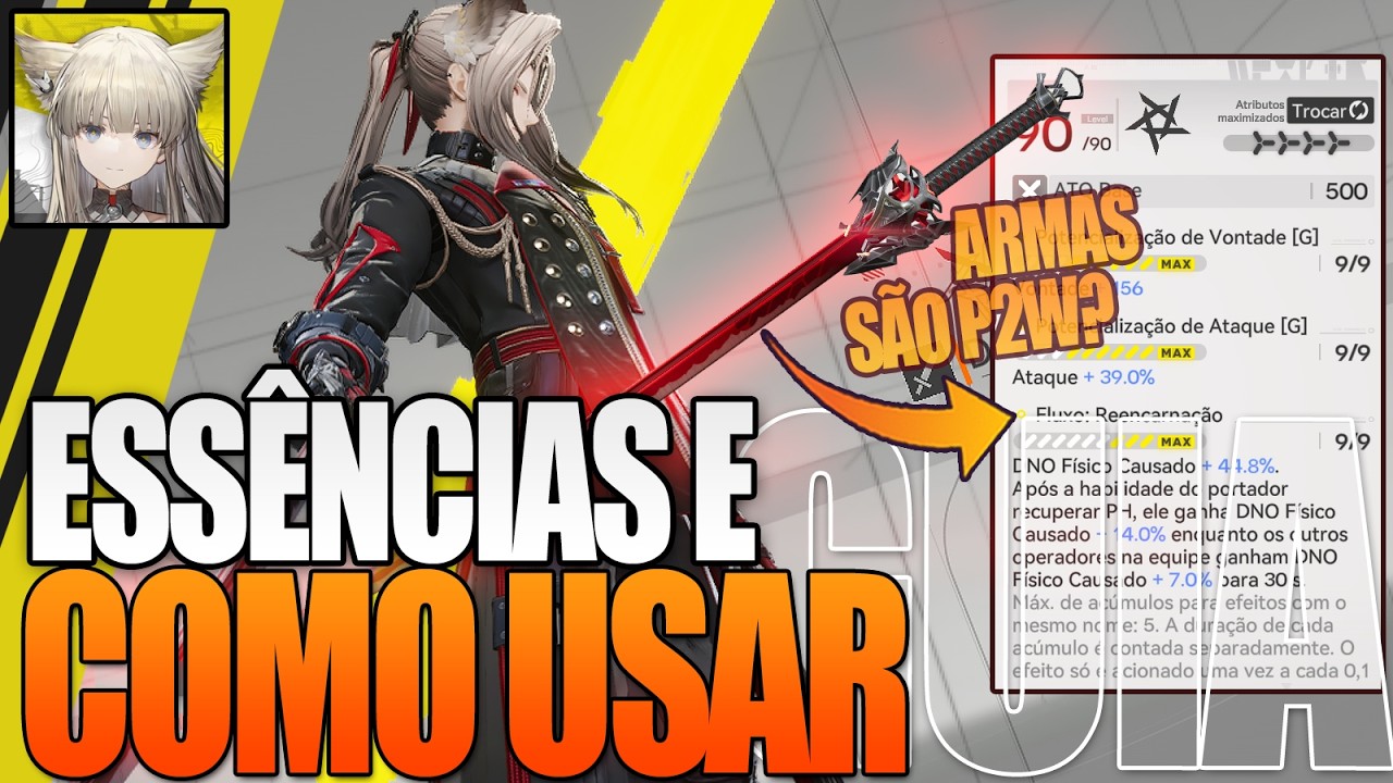 ARKNIGHTS ENDFIELD | EQUIPAMENTOS, ESSÊNCIAS E EVOLUÇÃO DA CONTA, SE PREPARE PARA O ENDGAME