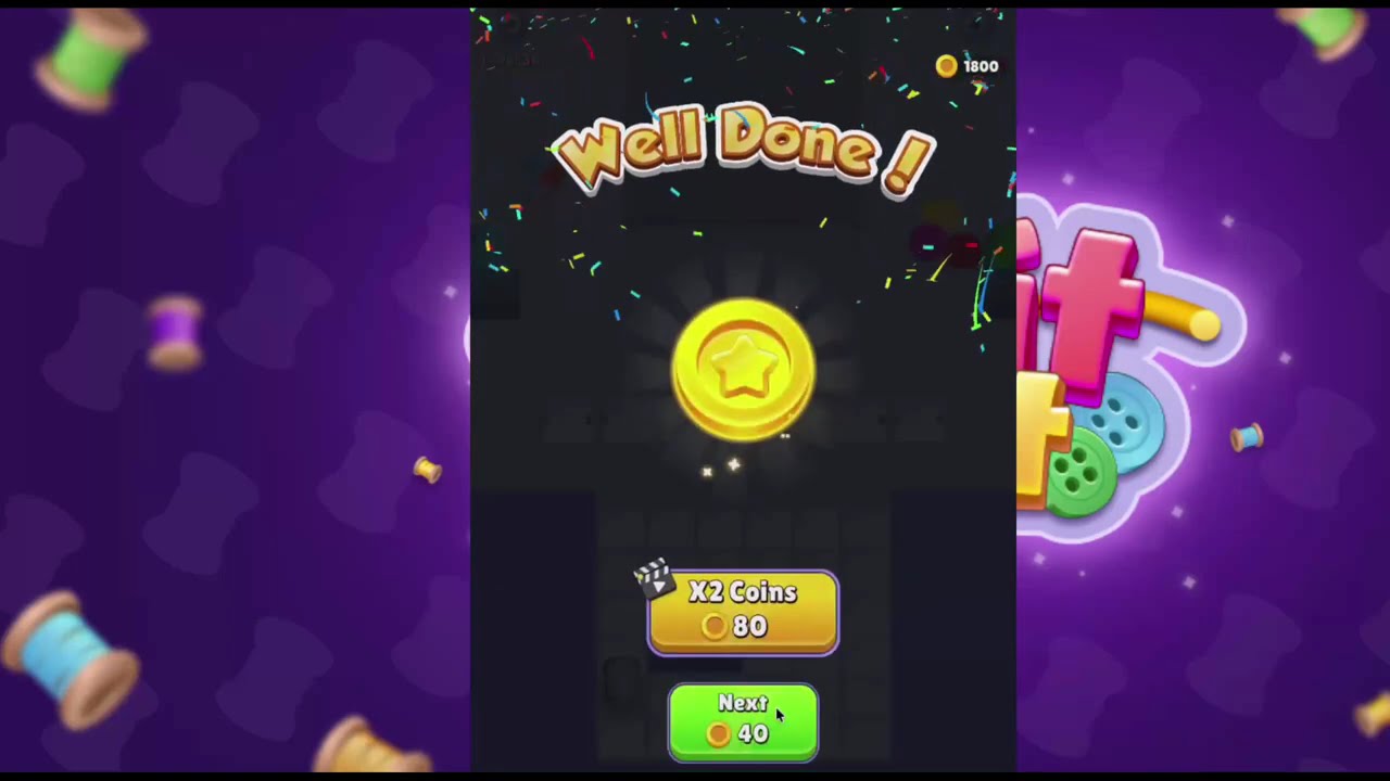 Knit Out Game Hindi Gameplay | Stage 36 - 37