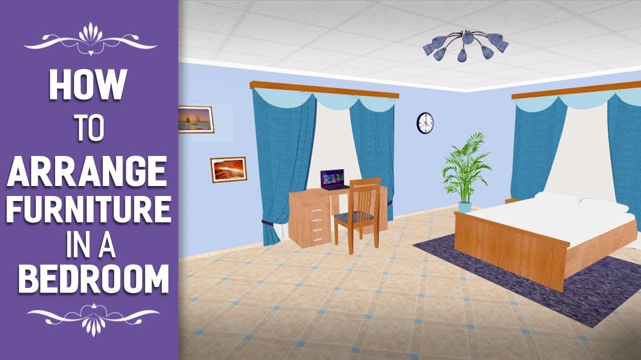 How to Arrange Furniture in a Bedroom - Easy & Exciting 3D Room Design