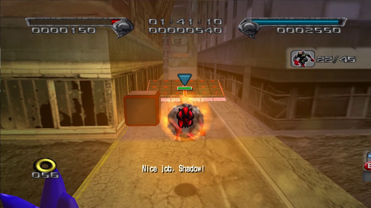 Shadow the Hedgehog (GC) Westopolis All Missions A Rank