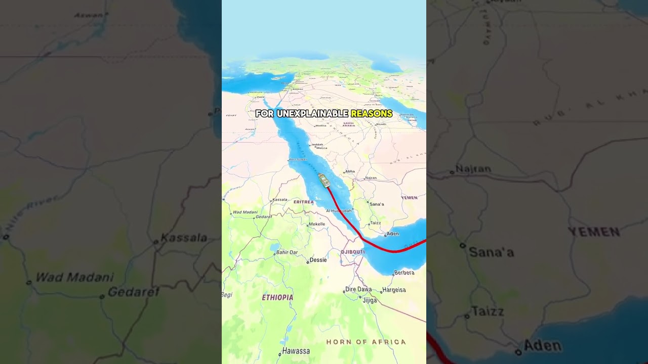 The story of the evergreen ship stuck in the Suezs canal!