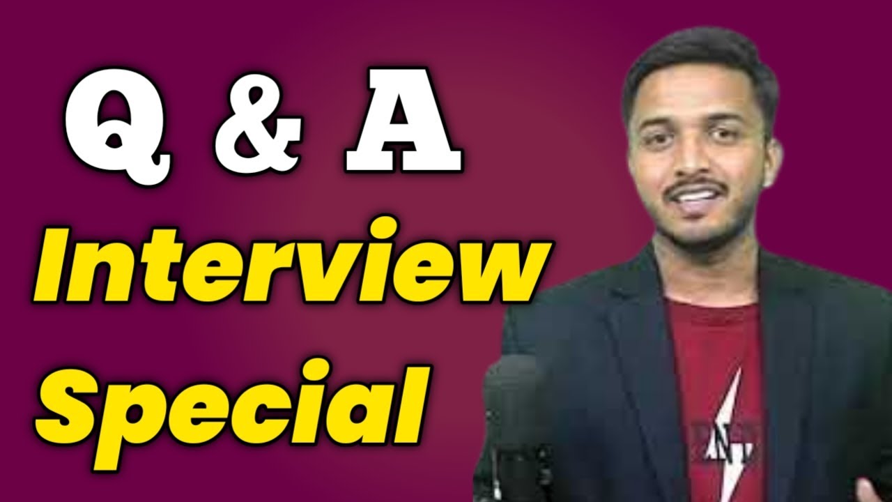 Interview Question Answer and Doubts | Interview Training Book | Q & A Video | Interview Special