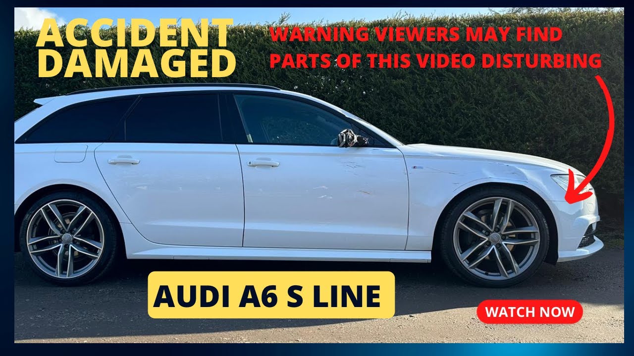 500 MILE TRIP FOR A CRASH DAMAGED AUDI A6 S-LINE PART 1