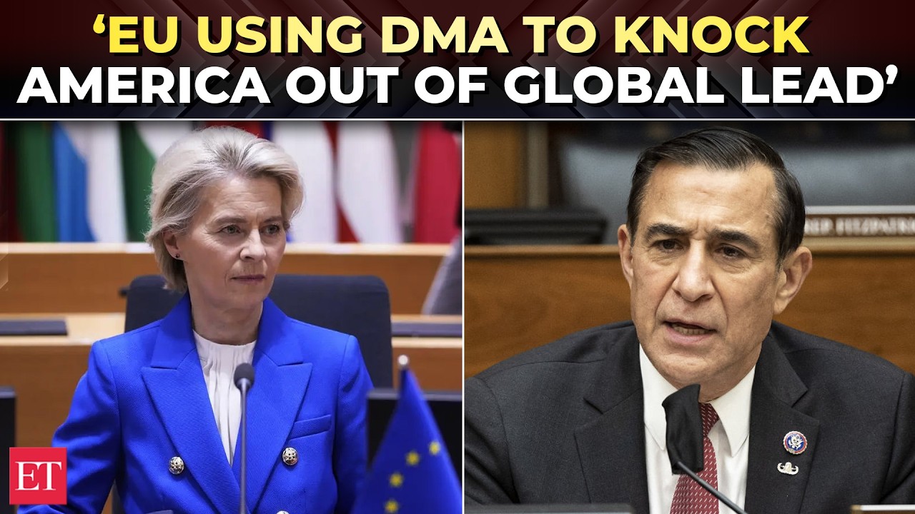 ‘Europe acting out of jealousy!’: Rep. Issa erupts at foreign regulations targeting US tech firms