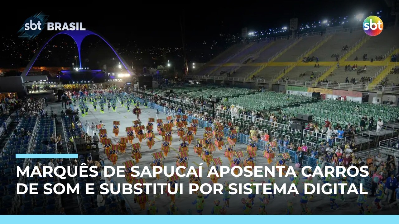 Sapuca&iacute; ter&aacute; sistema digital in&eacute;dito com fones sem fio no Carnaval 2026 | #SBTBrasil