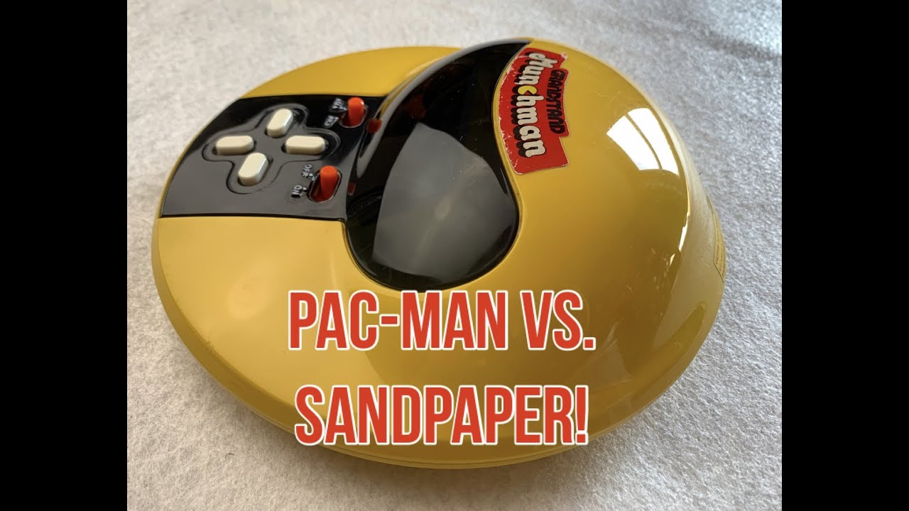 Munchman Pacman Grandstand VFD Tabletop Game Repair. No power and Scratched Screen Repair