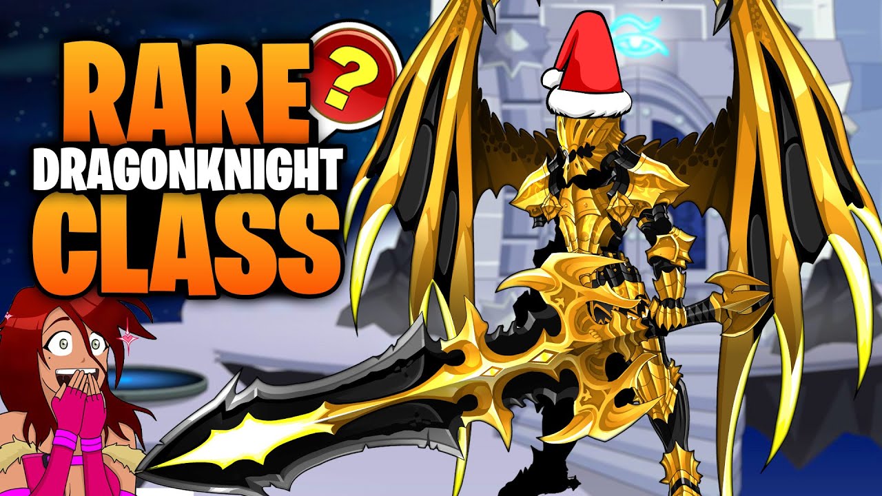 New RARE Dragon Knight Class! AQW