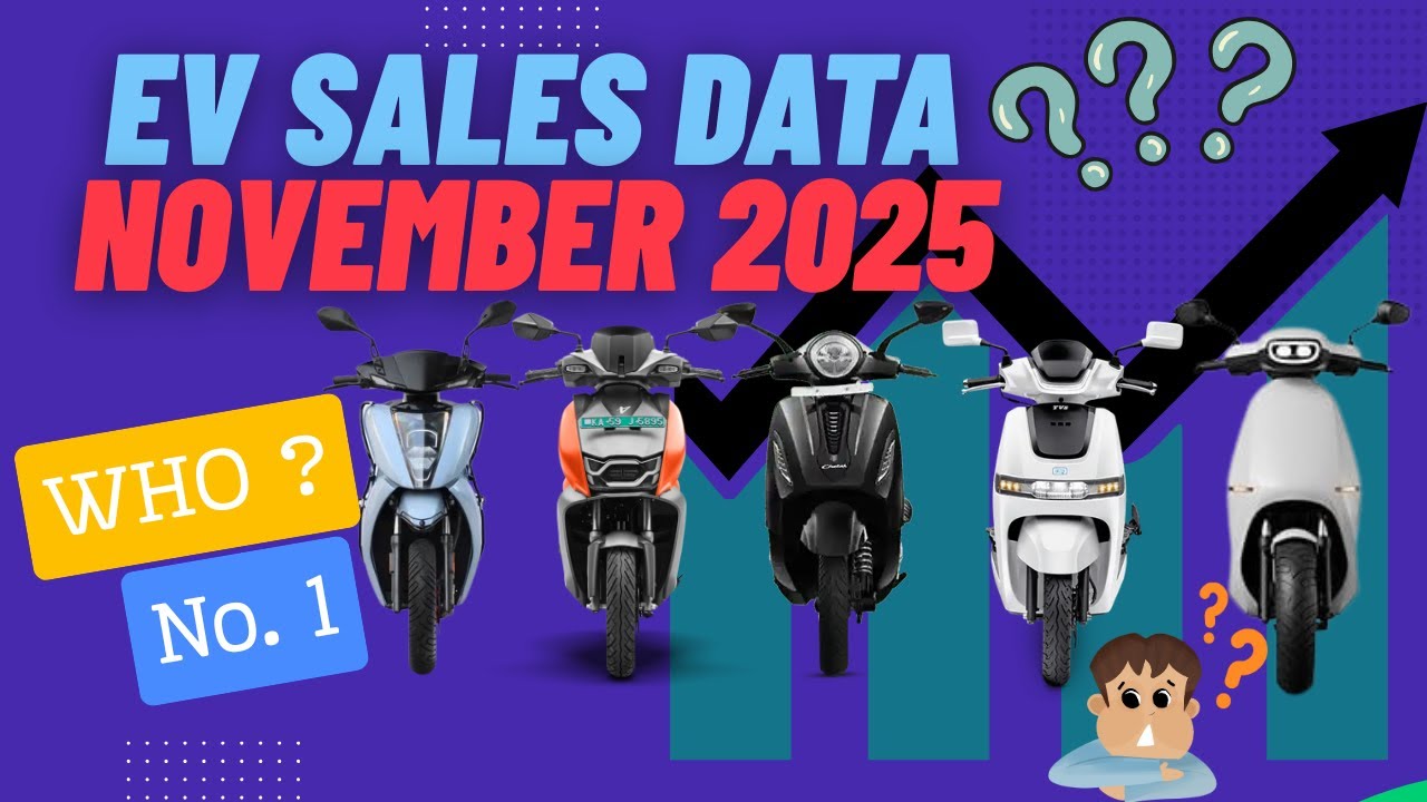 EV Sales Data November 2025 | OLA is Finish ?