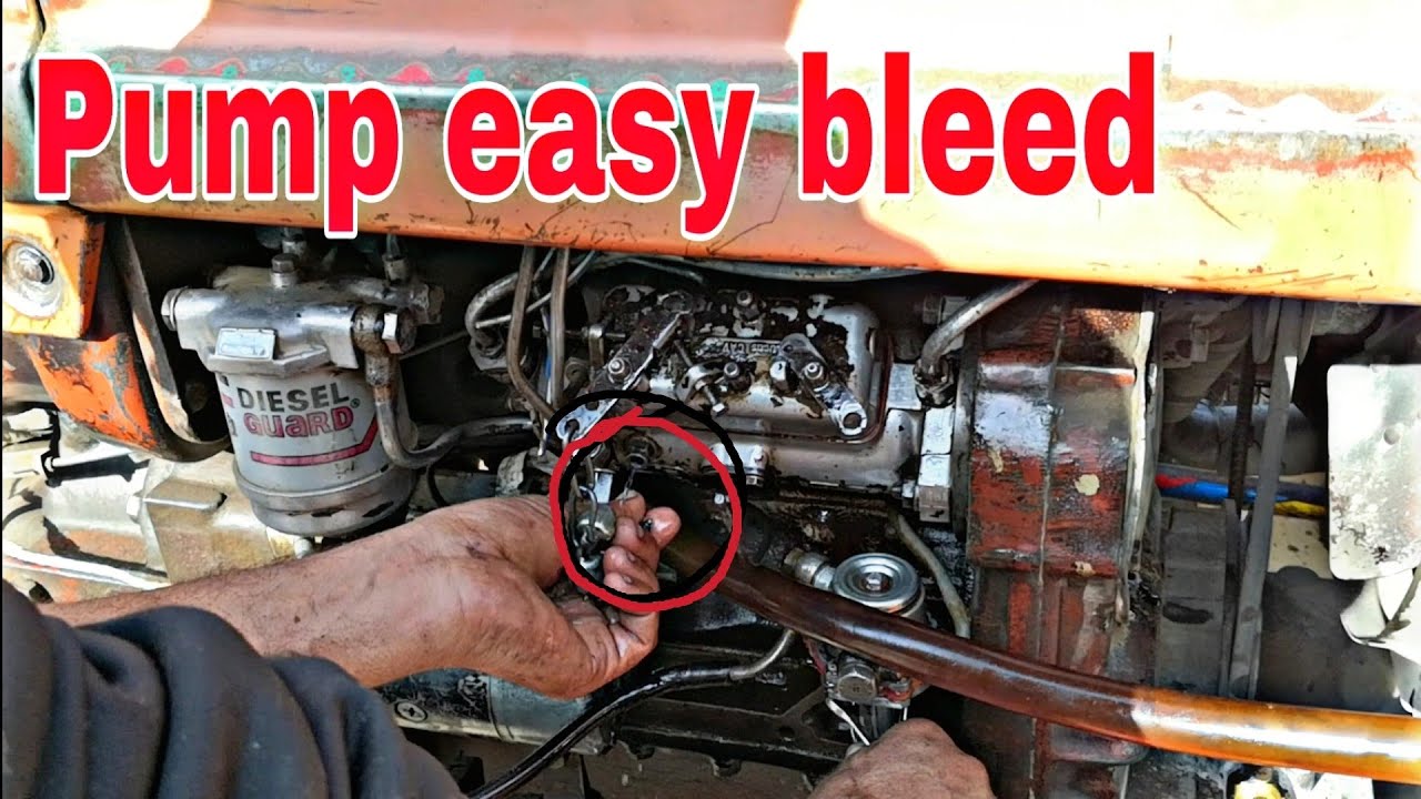 480 fiat tractor bleed,tractor start problem