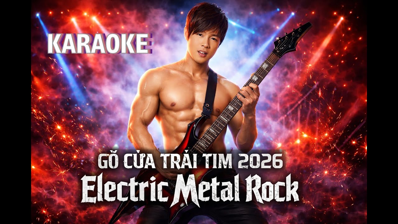 Karaoke Gõ Cửa Trái Tim 2026 Electric Metal Rock Tác giả: Vinh Sử LLQ Cover