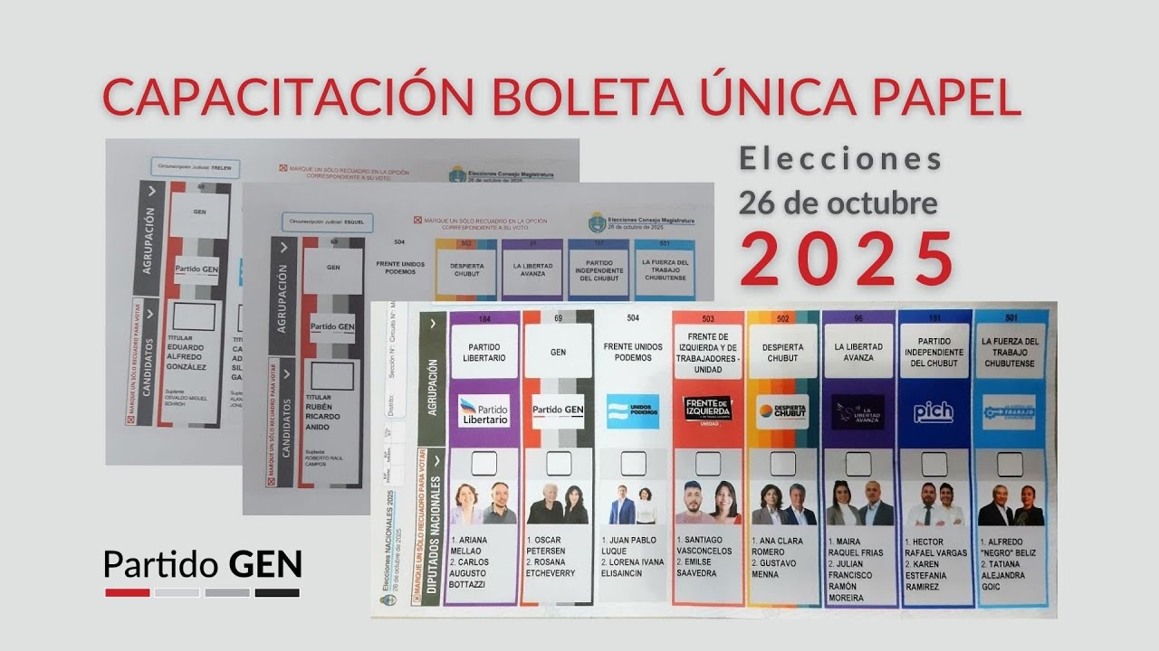 CAPACITACIÓN BUP (Boleta Única Papel)