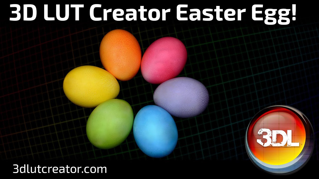 3D LUT Creator Easter Egg!
