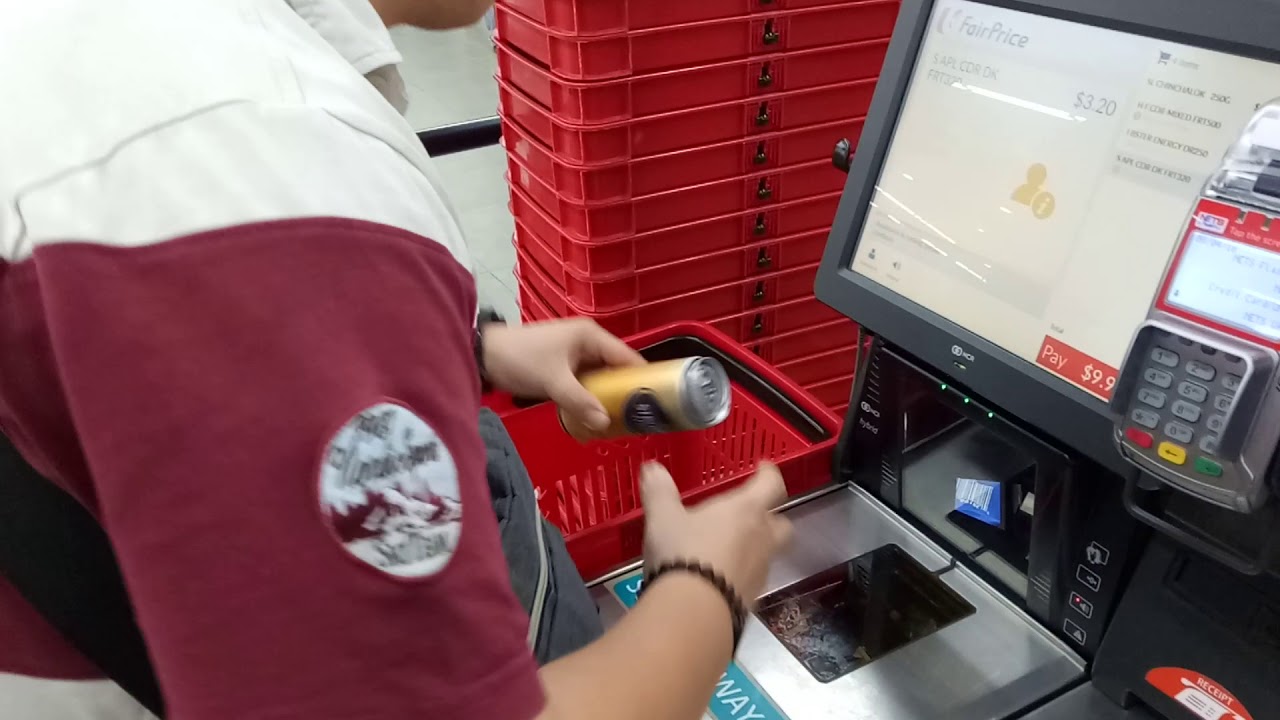 Self-Checkout Serving:Singapore Supermarket