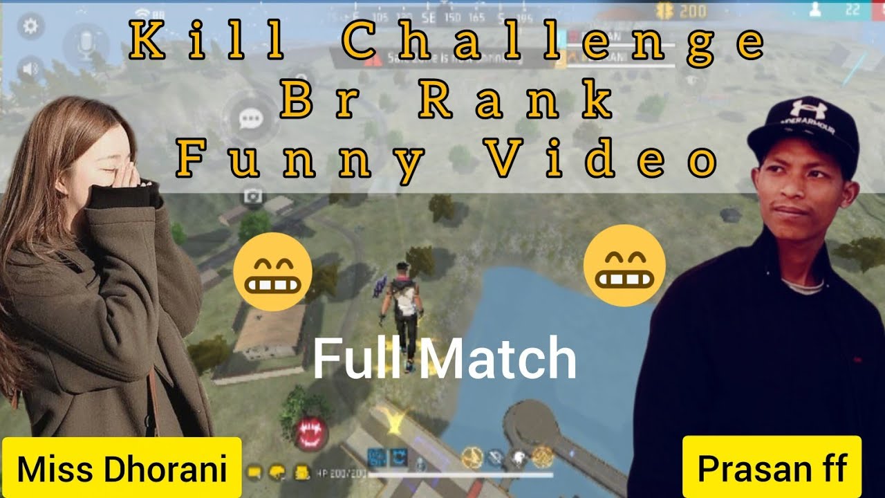 Miss Dorani Bima ming Kill Challenge 😛 || Funny video || Bone nibo
