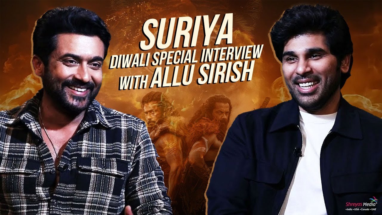 Hero Suriya Diwali Special Interview With Allu Sirish | Kanguva Movie | Shreyas Media