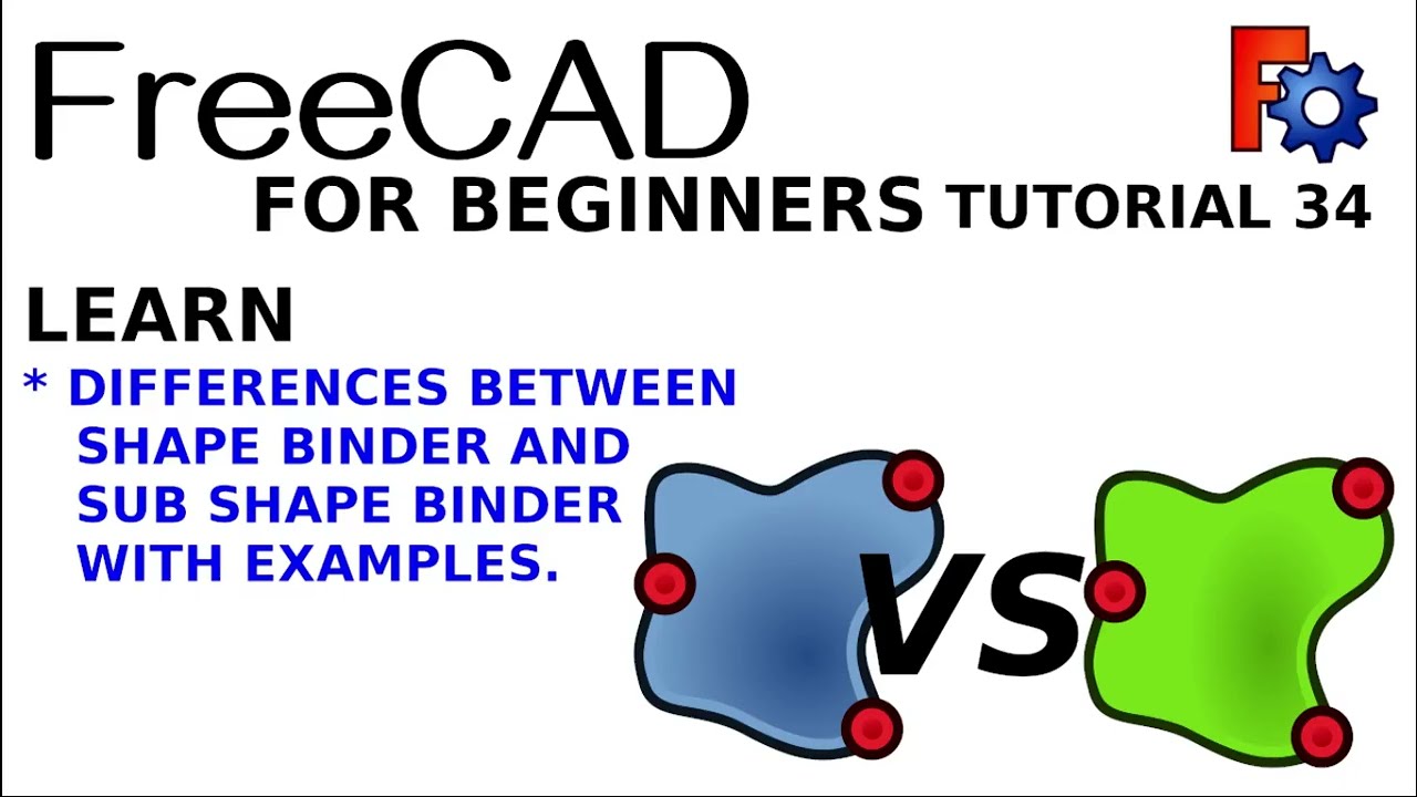 FreeCAD для начинающих 34 | Связка форм и подформ в проекте детали