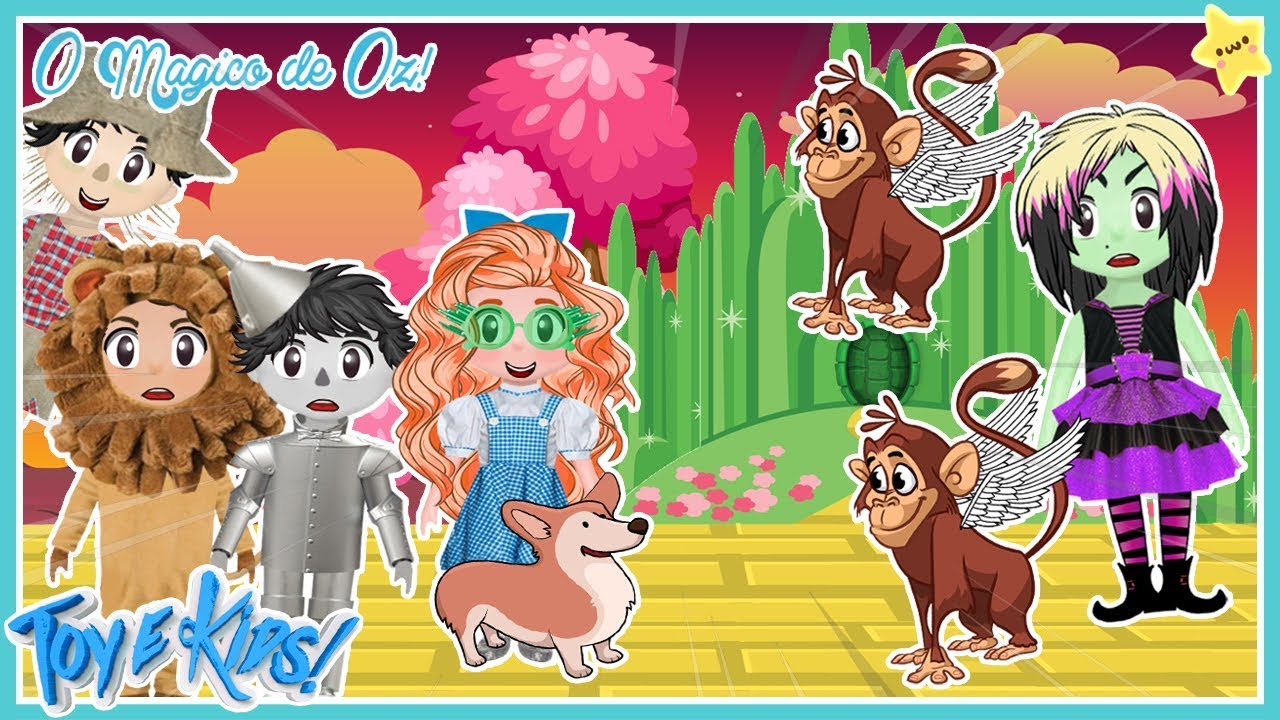 Aninha Dorothy em O Mágico de Oz - Historinha em português