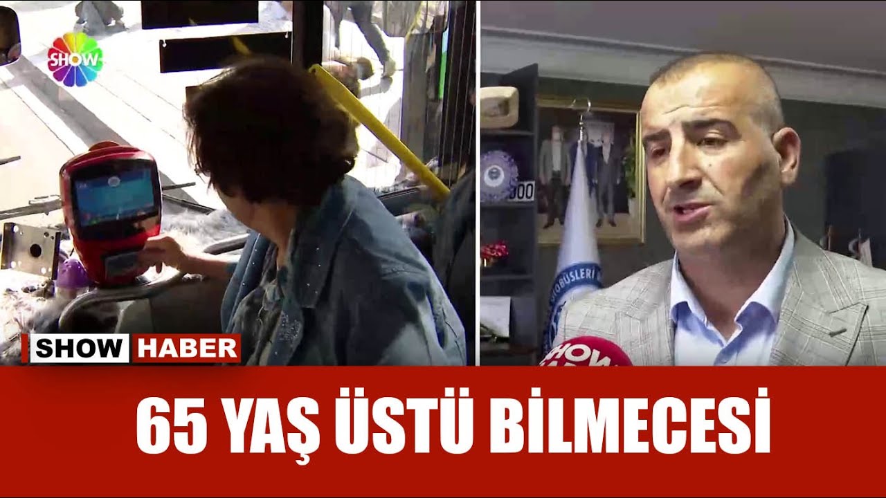 65 yaş üstüne her ayın ilk dört günü ücretsiz