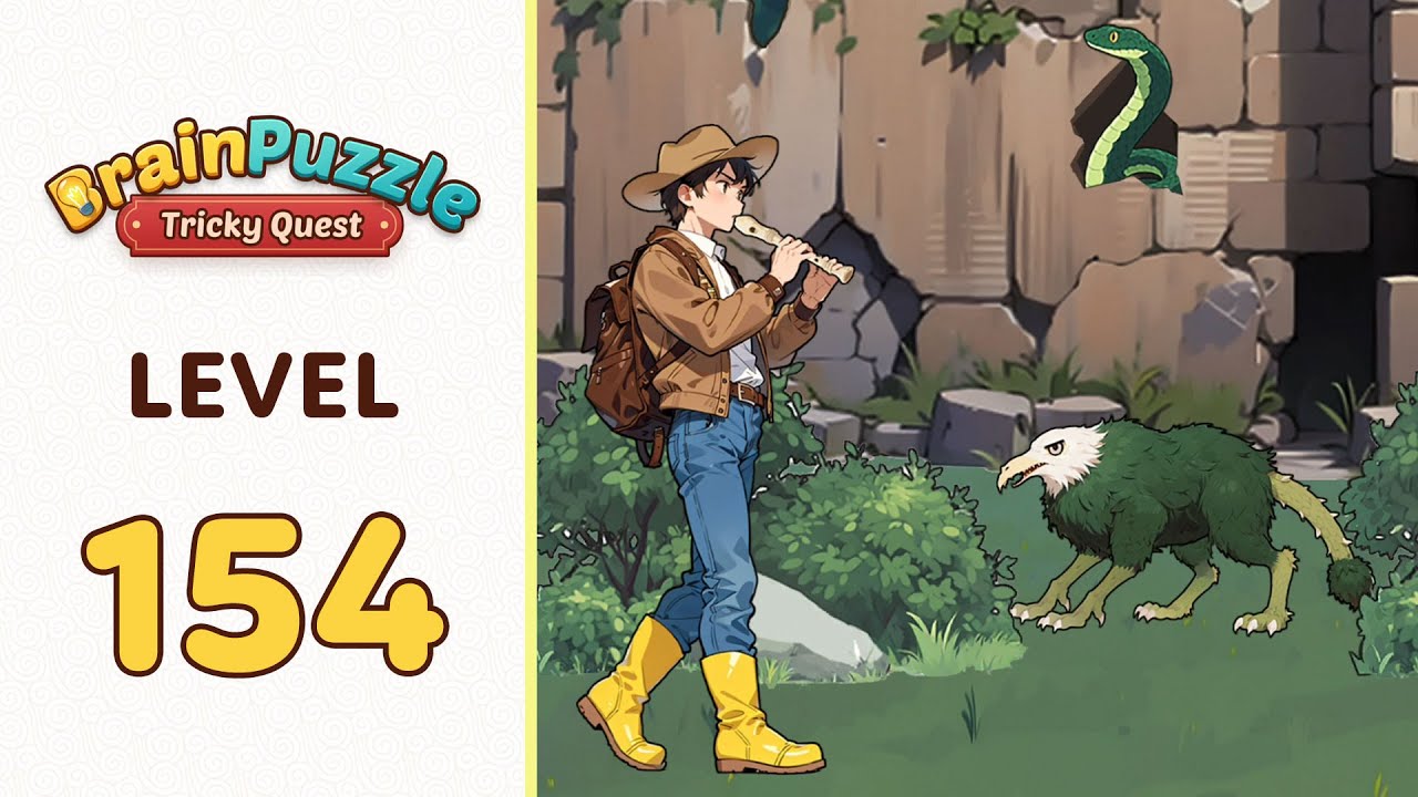 Brain Puzzle Tricky Quest Level 154 Treasure hunter | Complete Walkthrough & Solutions! 🎯