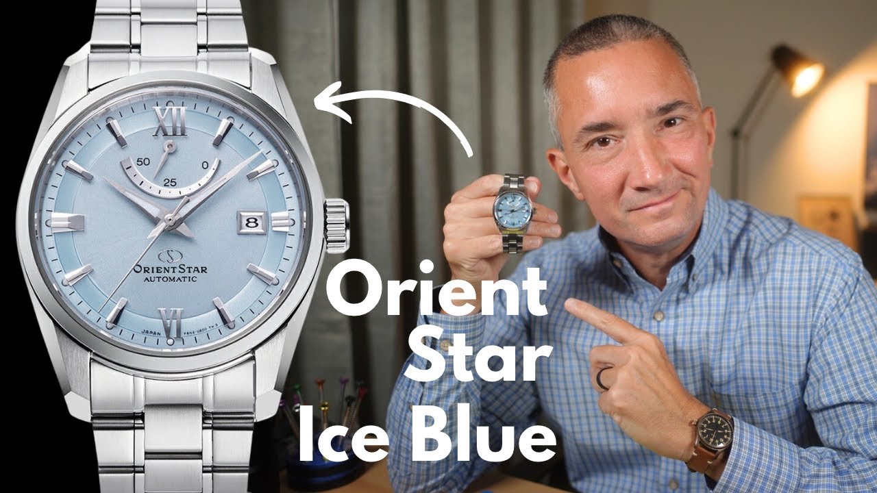 Orient Star Contemporary Ice Blue - 38 мм бюджетные часы Grand Seiko!