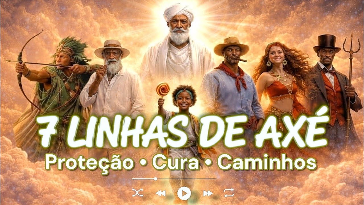 🌟 Pontos Cantados de 7 linhas da Umbanda (Proteção, Cura e Caminhos Abertos)