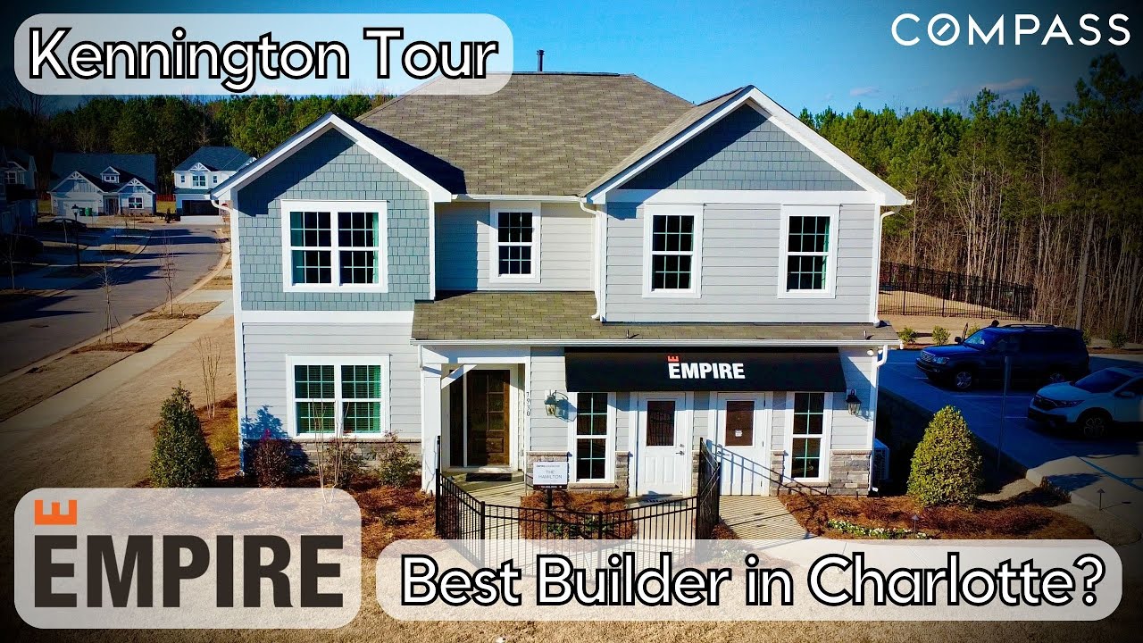 Charlotte, NC | 2500 SF Model Home Tour | Kennington by Empire Communities | Hamilton Floor Plan