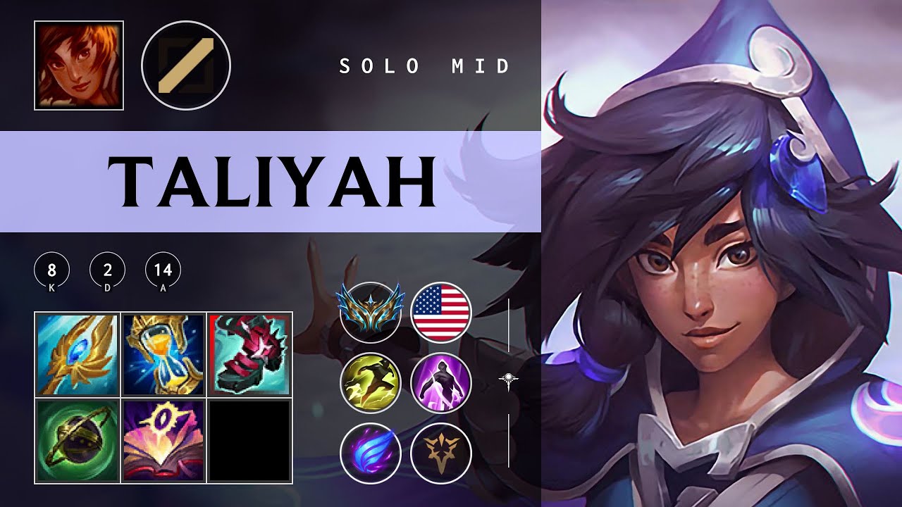 Taliyah Mid vs Orianna - NA Challenger Patch 25.24