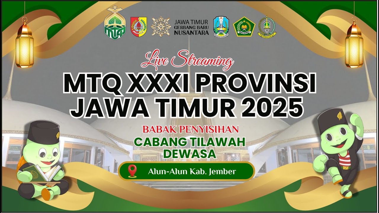 [LIVE] PENYISIHAN MTQ XXXI CABANG TILAWAH DEWASA - 14 SEPTEMBER 2025