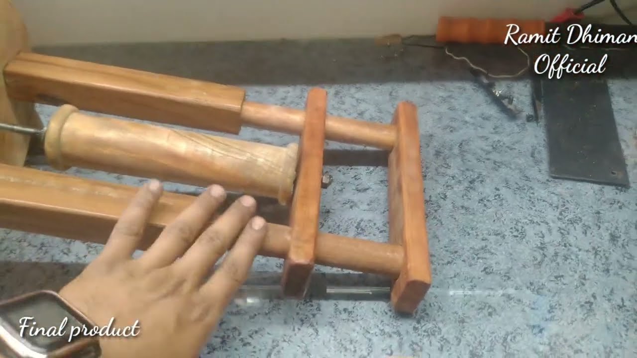 How to make wooden madhani | chaati madhani |the skills | woodturning