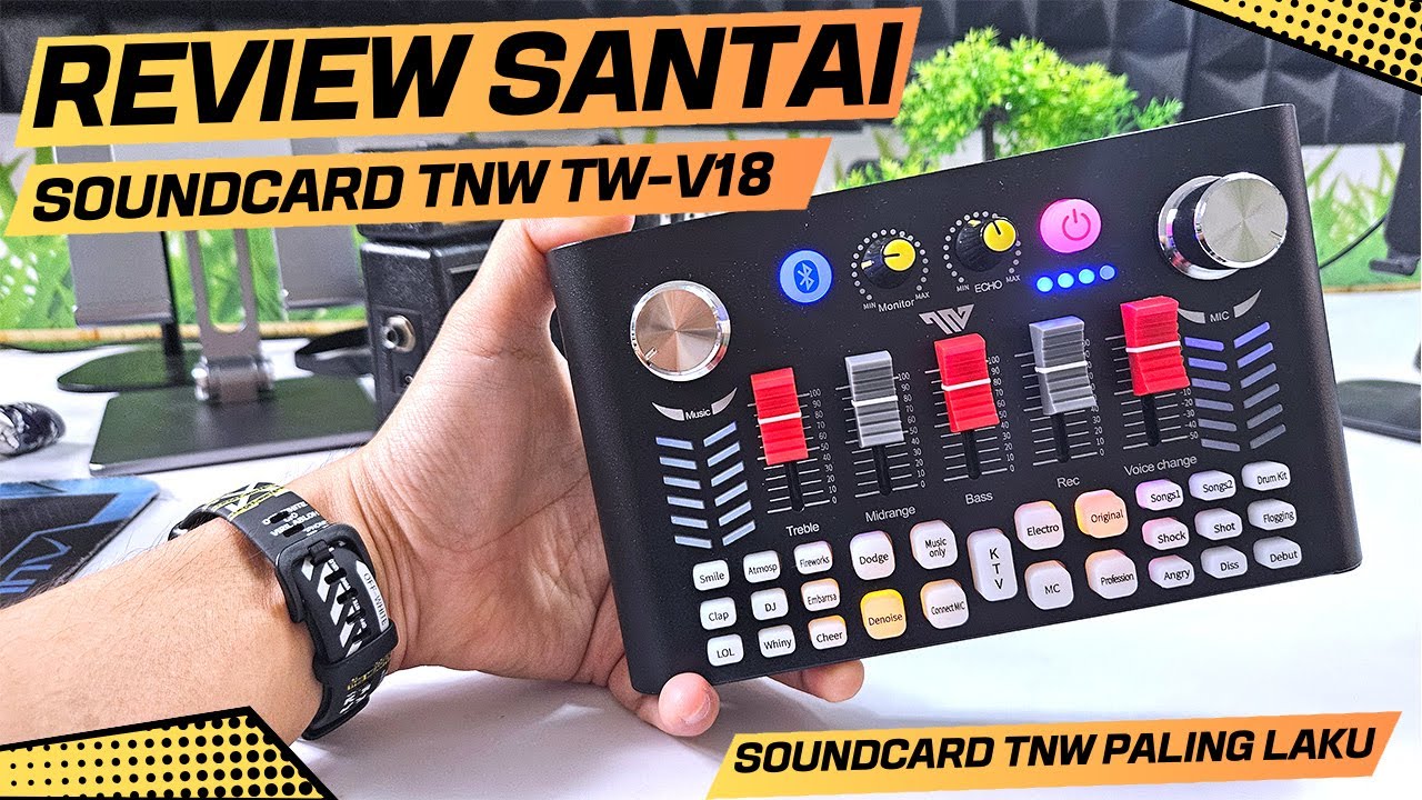 REVIEW SANTAI Soundcard TNW V18 || Paling laku, tapi sebagus apa sih? #soundcard