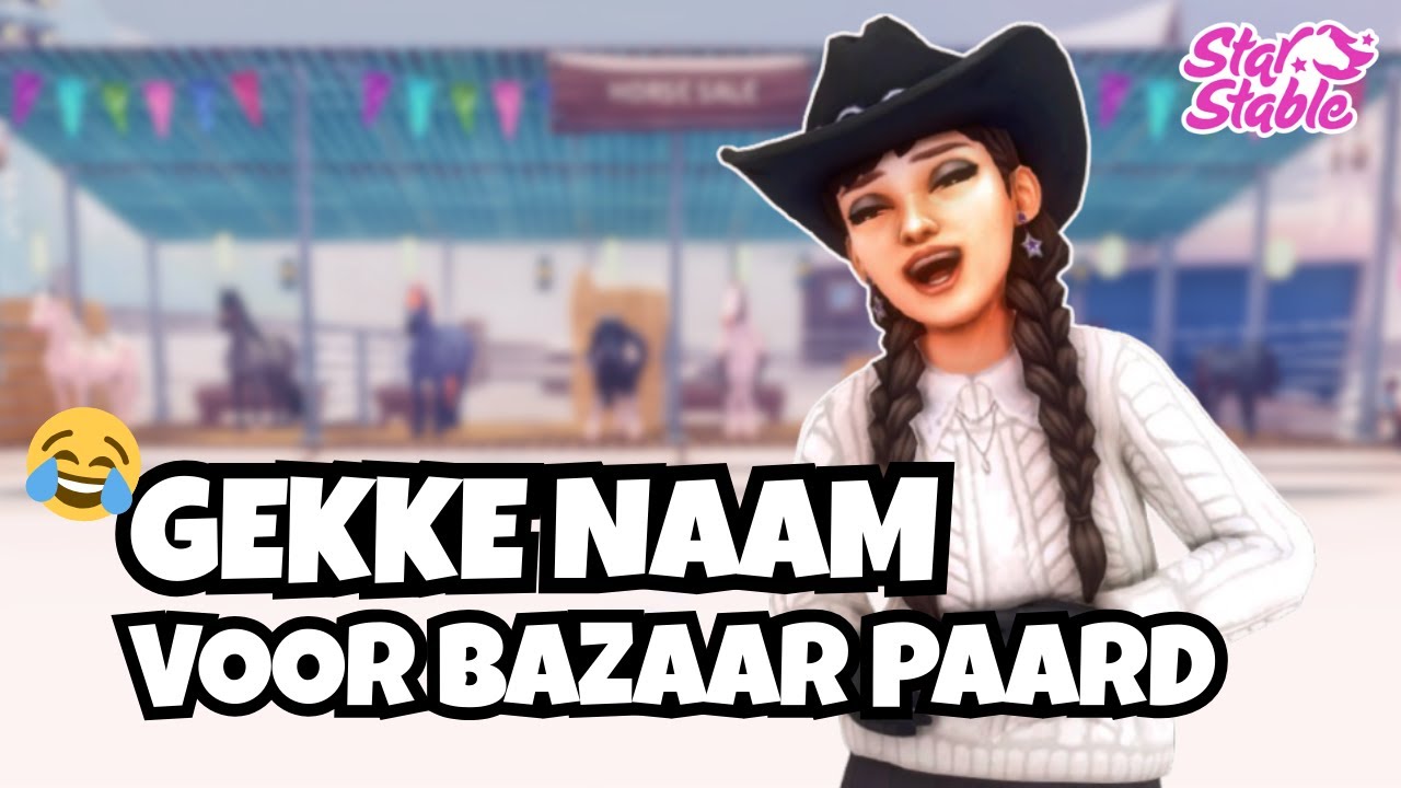 GEKKE naam geven aan een BAZAAR paard & Stable Tours 🐎 Star Stable Online