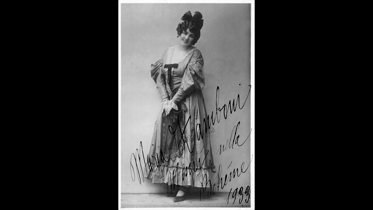 Puccini:   Turandot  -  Tu, che di gel sei cinta   -   Maria Zamboni, soprano