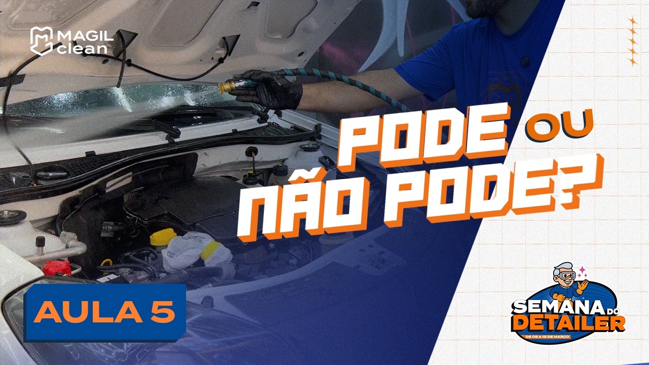 AULA 05 | LIMPEZA DE MOTOR, COMO FAZER? - SEMANA DO DETAILER