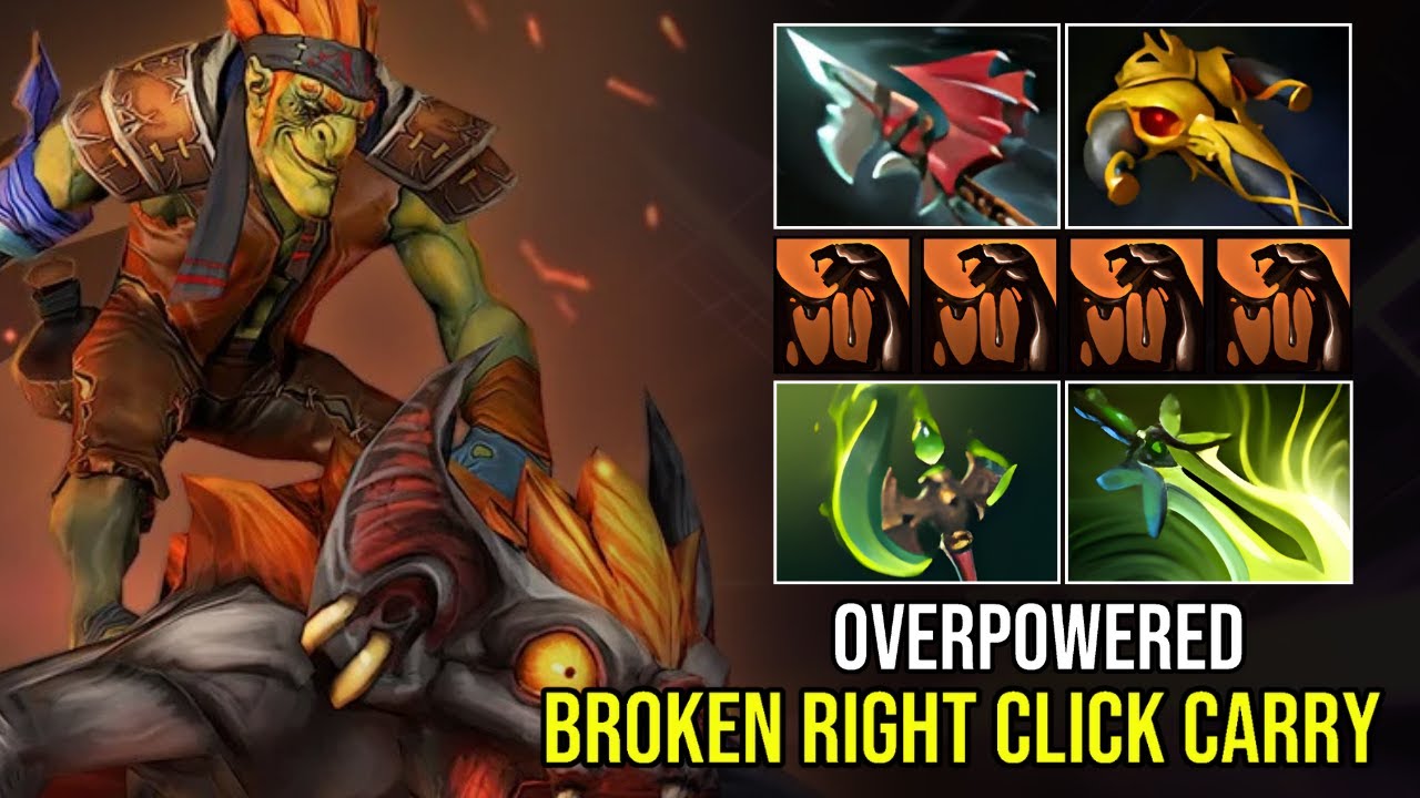 Broken Right Click Carry Batrider - Parasma + Butterfly OP Build!| Dota 2 Pro Highlights 7.39e.