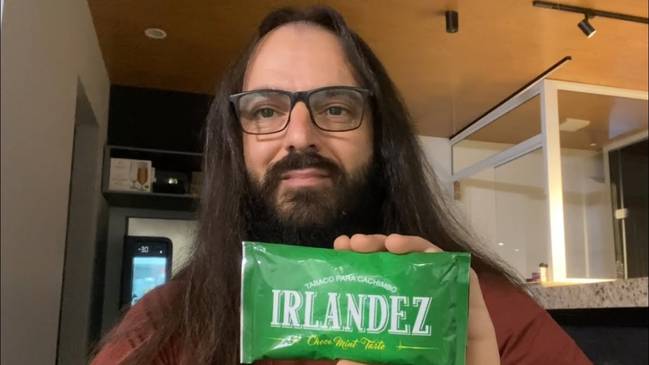 Tabaco no cachimbo: &ldquo;Irlandez Choco Mint Taste&rdquo;
