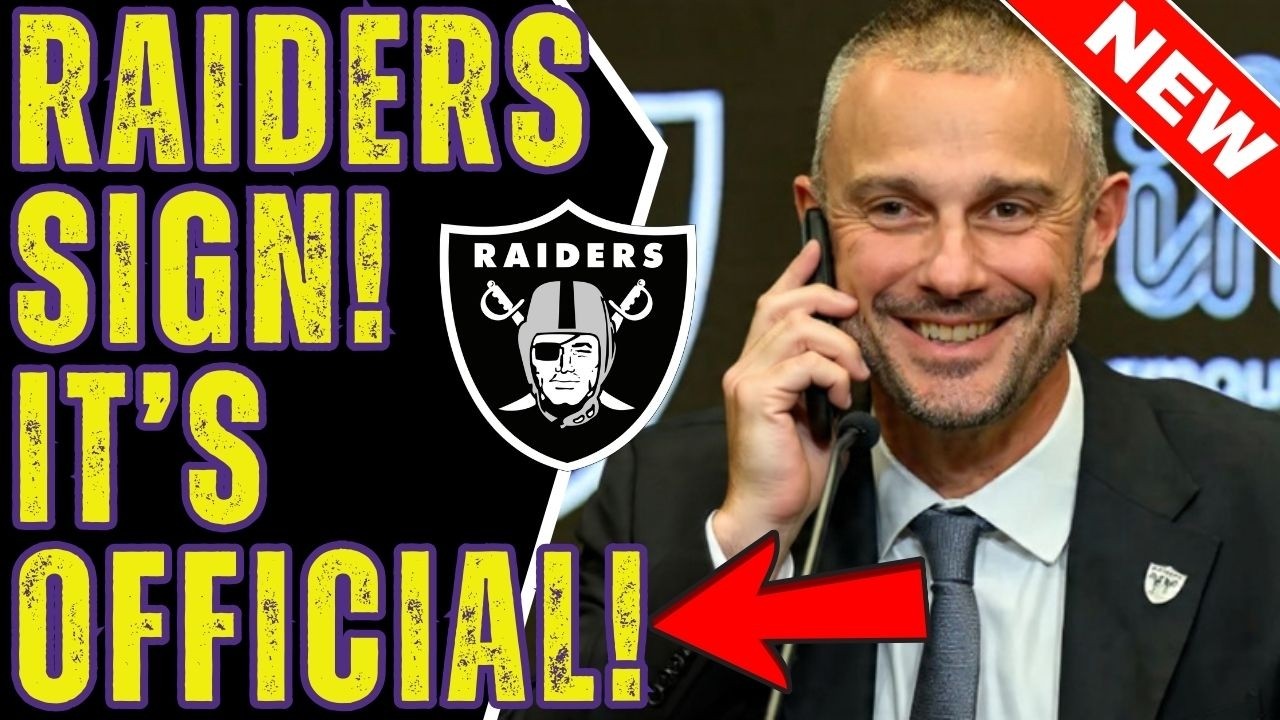 💥😱 BREAKING! RAIDERS SIGN VETERAN FROM AFC NORTH AND RAIDERS STAR EDGE FIRES BACK! LAS VEGAS RAIDERS