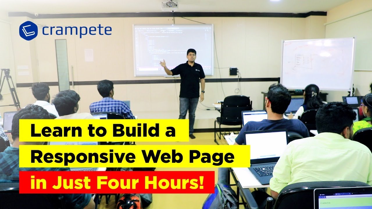 Workshop on building responsive websites | Crampete | Chennai