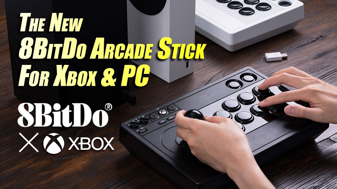 The All New 8Bitdo Arcade Stick for Xbox & PC Is Here And Its Wireless!