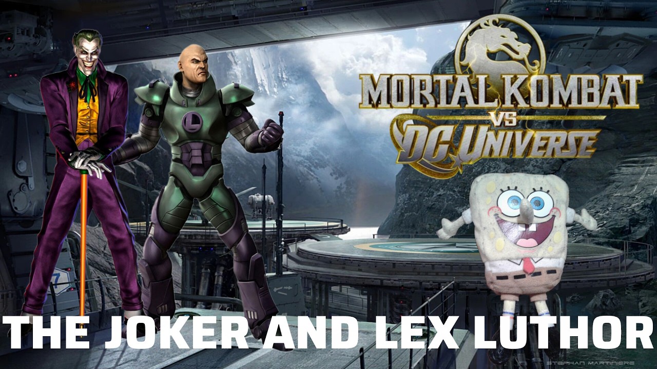 SpongeBob Replays MK vs. DCU - Part 7 (The Joker and Lex Luthor)