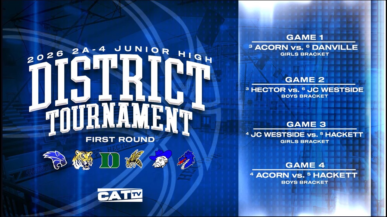2A-4 Junior High District Tournament | First Round | 2.9.2026
