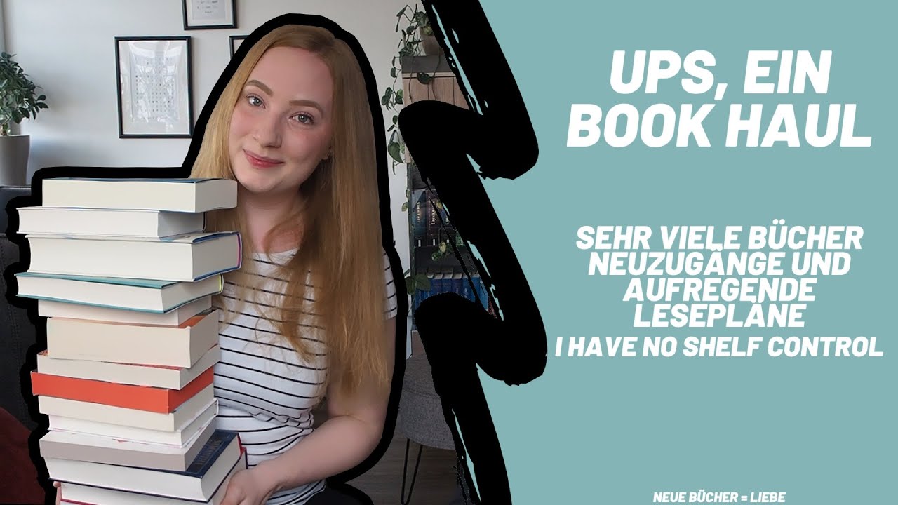 UPS, ein BOOK HAUL ✨ • so viele neue Bücher, denn ich habe absolut keine Selbstkontrolle... 📚