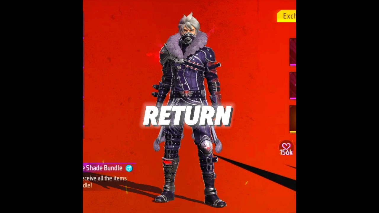 OLD BANDAL RETURN 🥺💔 #freefire #shortsfeed #tondegamer #shorts