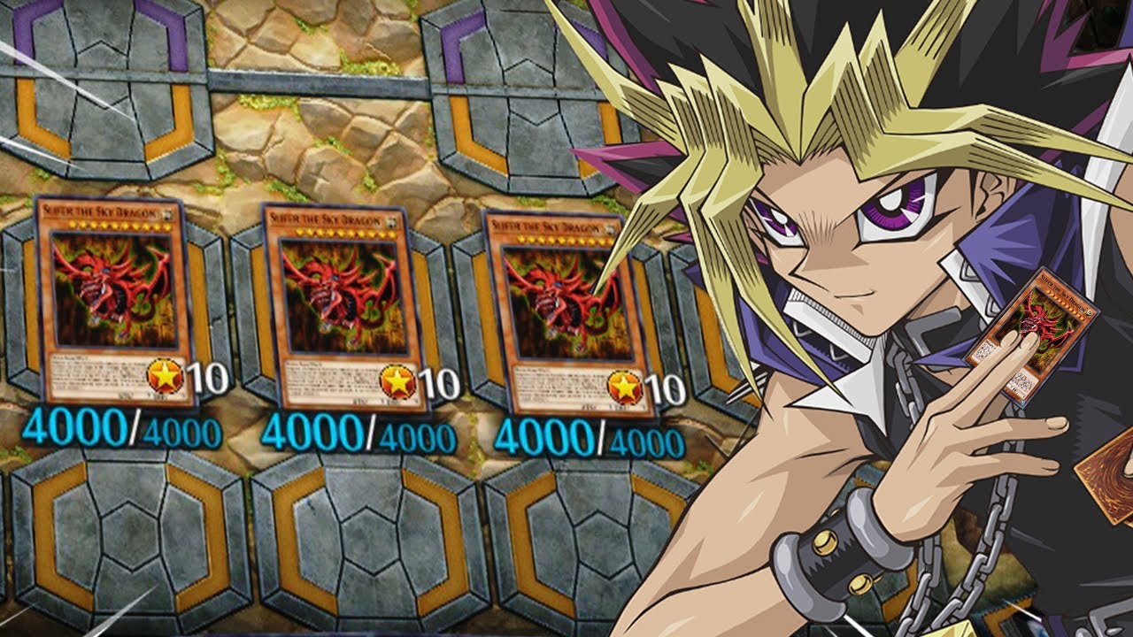 WHEN YOU SUMMON 3 SLIFER THE SKY DRAGON BUT ........