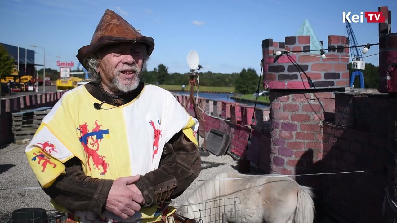 Het bijzondere leven van Ridder Lenny | Het reizende kasteelschip Vlotburg