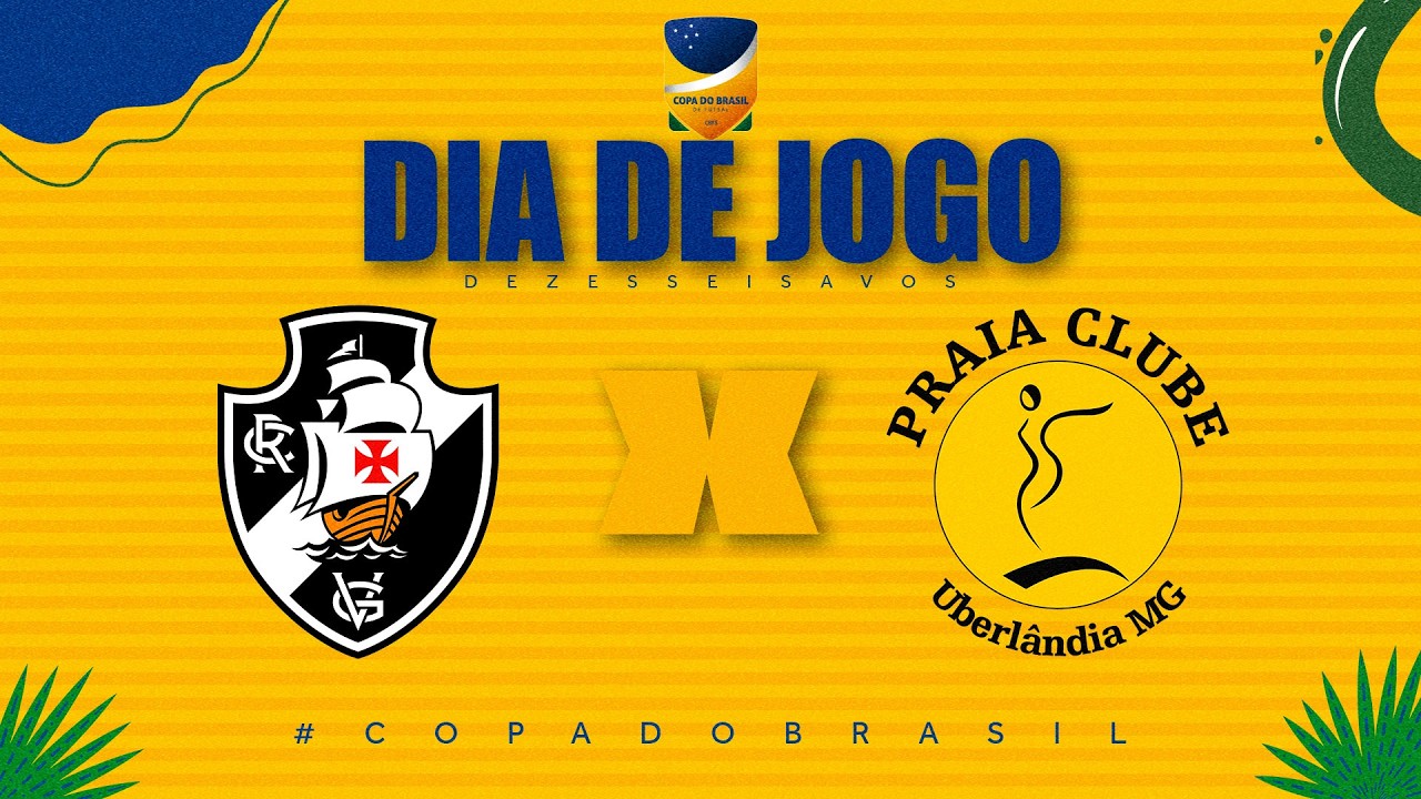 Copa do Brasil de Futsal | Vasco da Gama x Praia Clube | 16Avos Ida | Ao Vivo