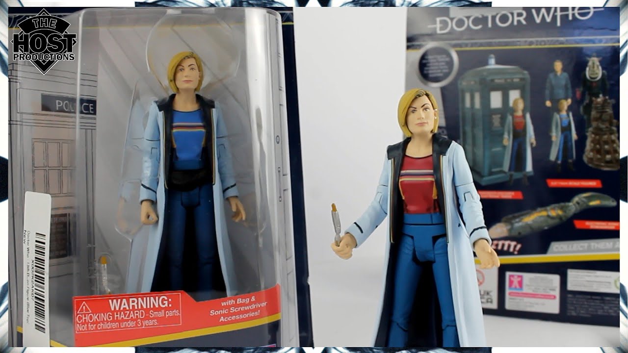 Doctor Who Action Figure Review: The Thirteenth Doctor (Blue US & Pink UK Shirt Variants)