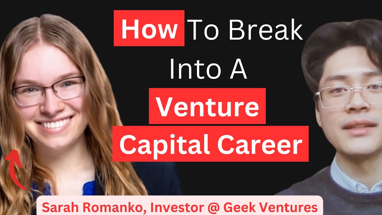How Sarah Romanko Broke Into VC (What Most Aspiring VCs Get Wrong)